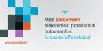 Mēs pieņemam elektroniski parakstītus dokumentus